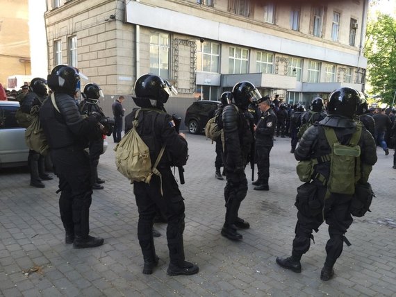 Мітинг у Кишиневі закінчився зіткненнями з поліцією