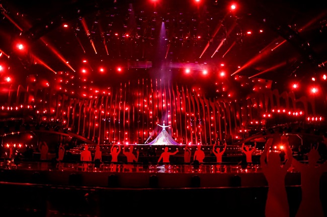 Элина Нечаева на репетиции  Евровидение 2018