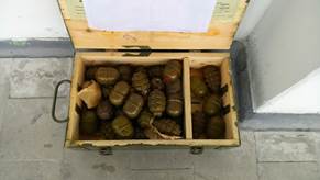 СБУ знайшла великий арсенал зброї та боєприпасів у Сєвєродонецьку