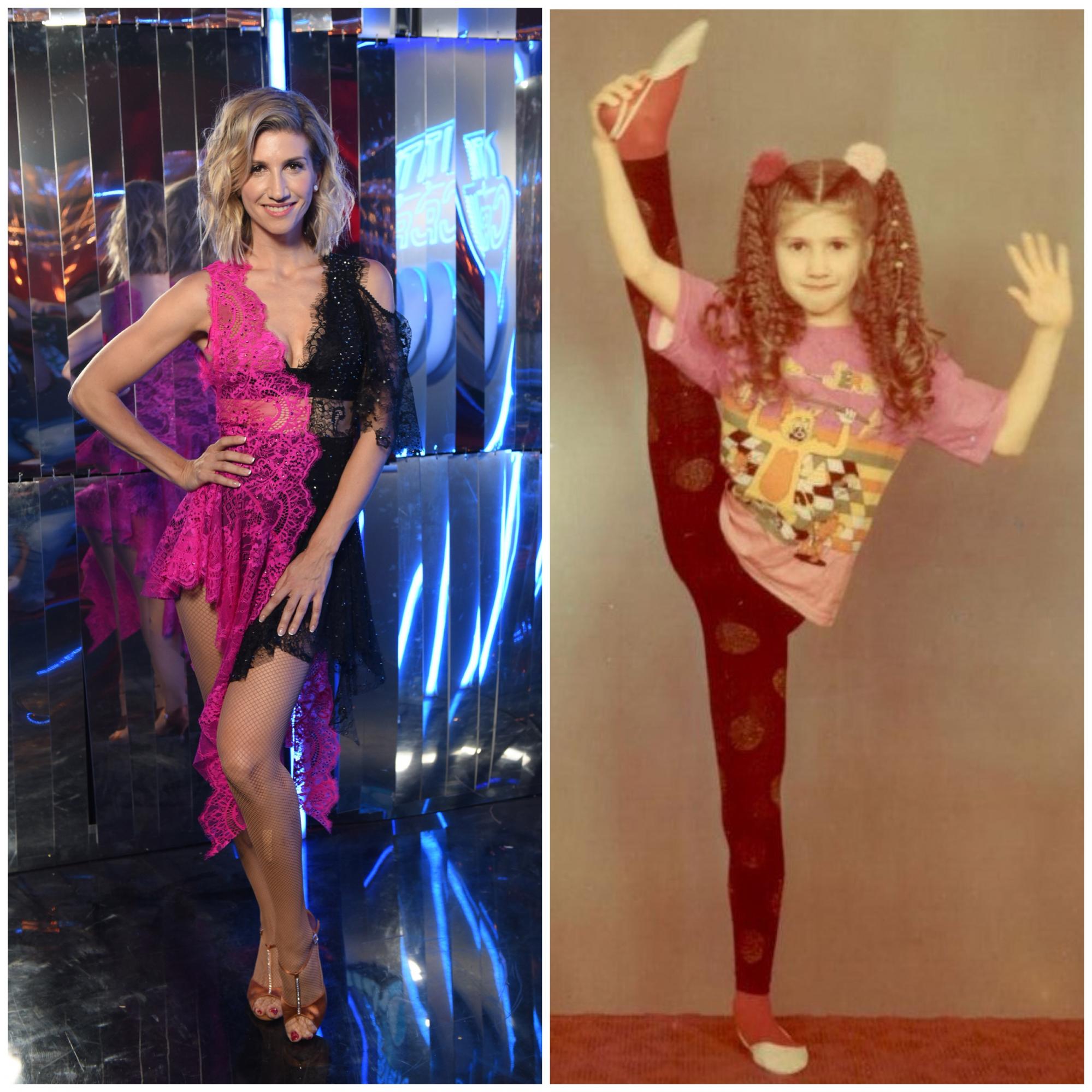 Анита Луценко в детстве 