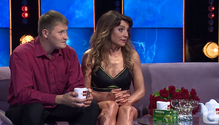 Ирина Петрик с мужем