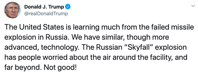 Трамп заявил, что у США есть технологии современнее российских ракет