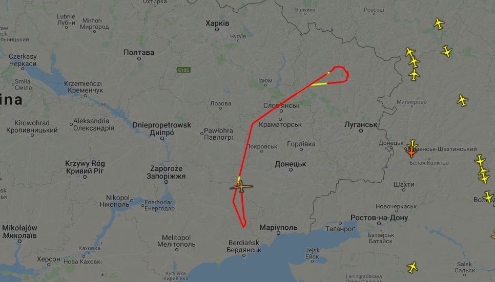 Безпілотник США моніторить ситуацію на Донбасі