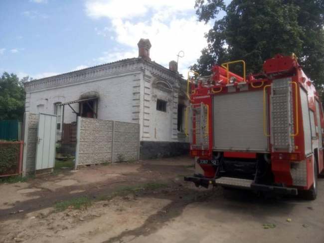 В Кировоградской области произошел пожар в жилом доме, есть погибший