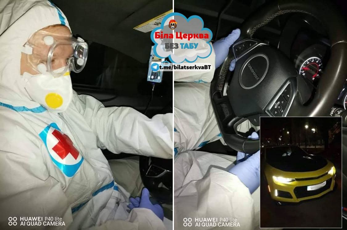 Что с людьми карантин делает: под Киевом таксист поражает пассажиров своим видом