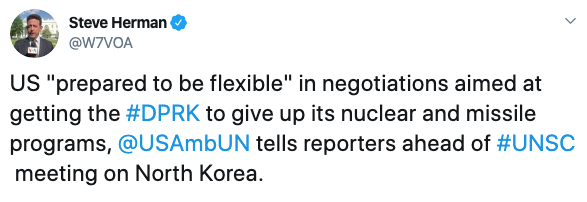 США готові пом'якшити позицію щодо КНДР на Радбезі ООН