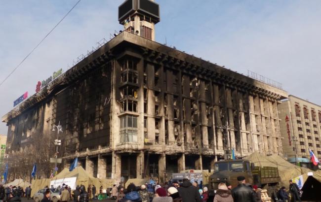 Стала відома доля Будинку профспілок на Майдані
