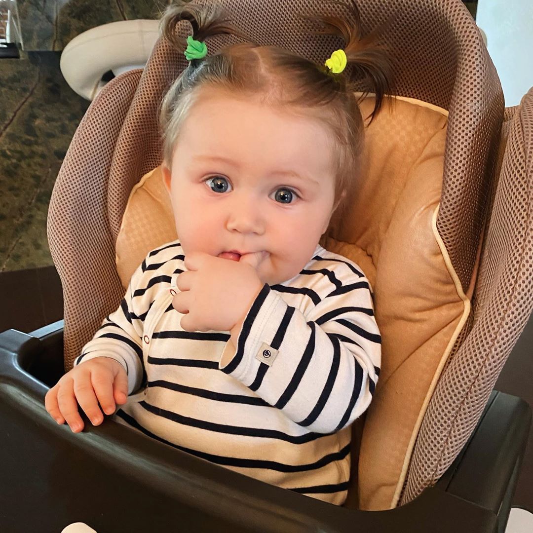 Мамина радость: Санта Димопулос похвасталась успехами подросшей доченьки