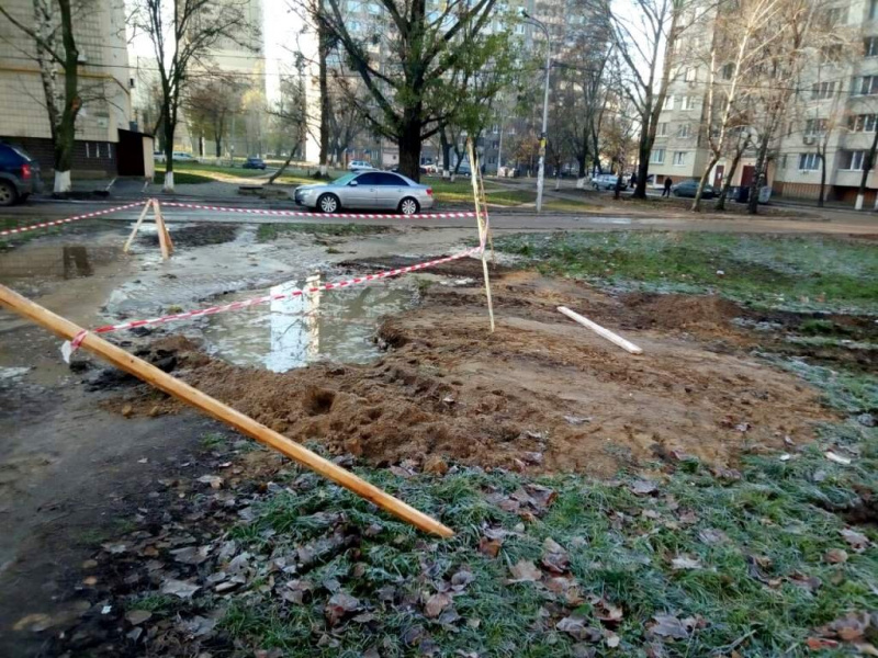 В Киеве в результате аварии без водоснабжения остались 7 многоэтажных домов