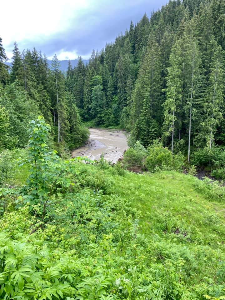 В Карпатах из-за непогоды исчезло красивое изумрудное озеро: его очень любили туристы