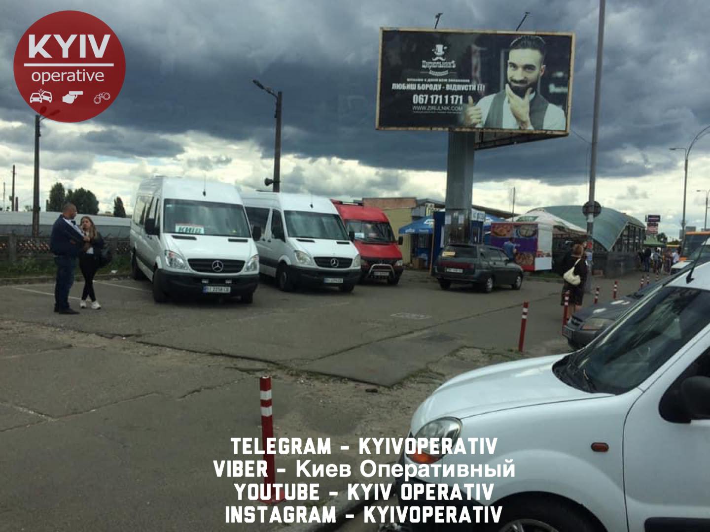 В сети рассказали о нелегальной парковке маршруток в Киеве: "крышуют" броварские перевозчики