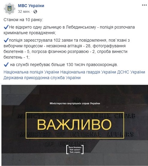 Нарушения во втором туре выборов в Украине: все подробности
