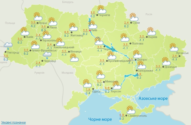 Мокрий сніг та похолодання: прогноз на тиждень