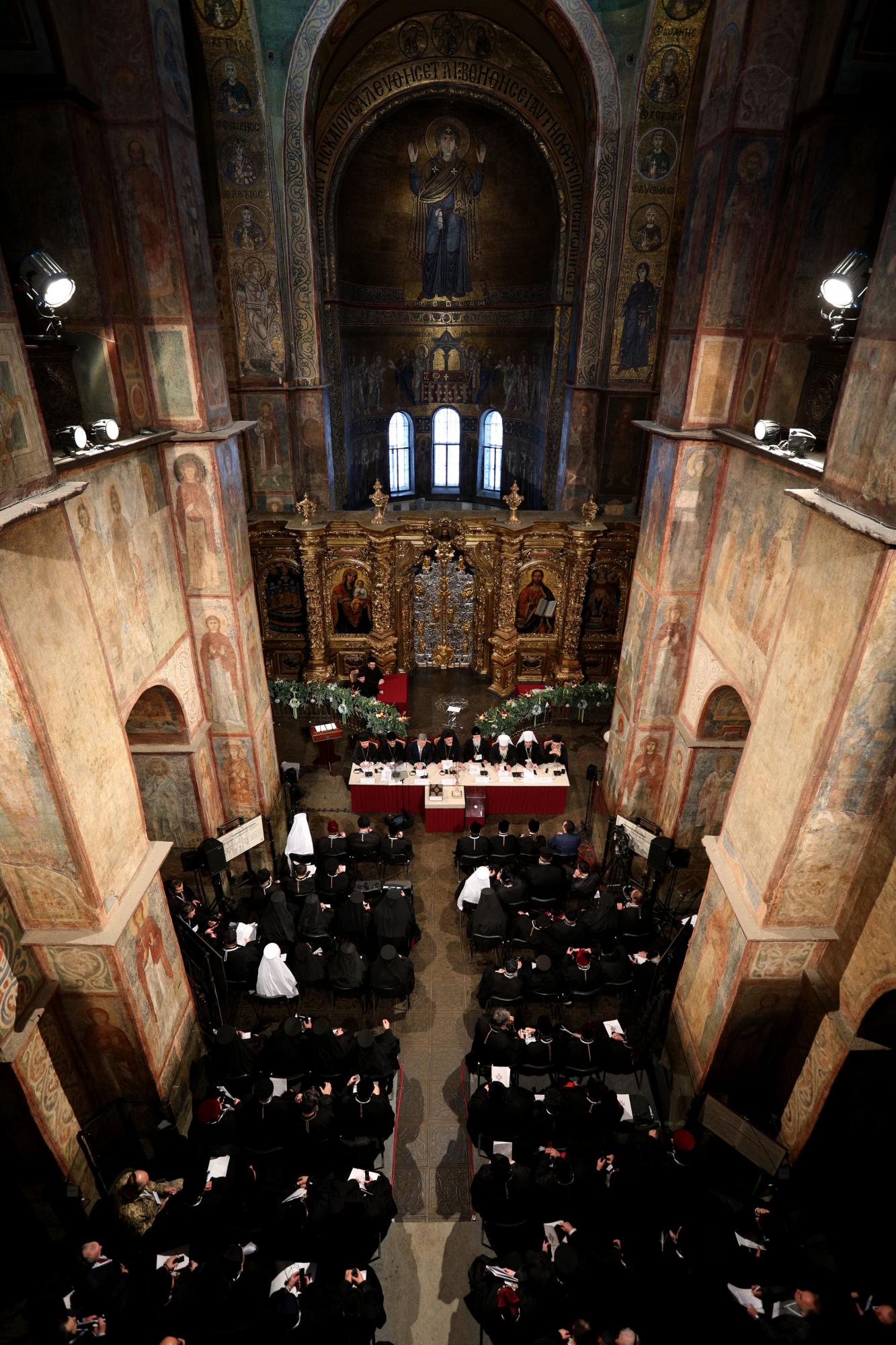 Появилось фото Объединительного собора