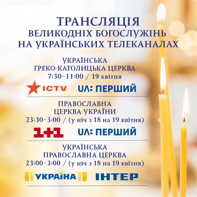 Где и когда смотреть богослужения на Пасху по телевизору: появился график