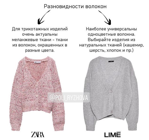 Выбираем трендовый кардиган на осень: гид от стилиста