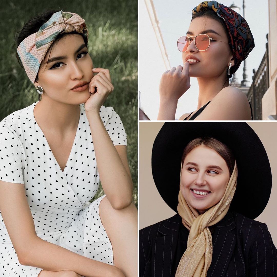 Как красиво носить платок: модные идеи для вдохновения