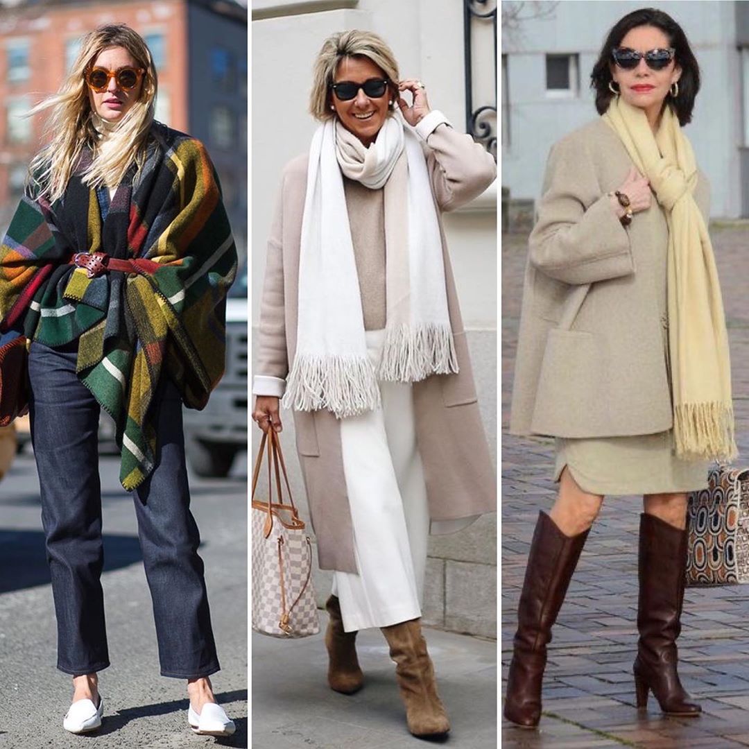 Как красиво носить платок: модные идеи для вдохновения