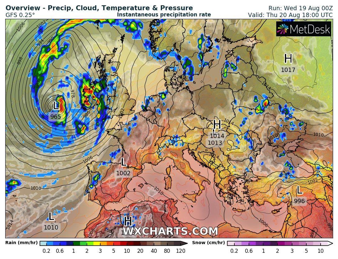 В Украину идет похолодание и грозовые дожди: синоптики обновили прогноз