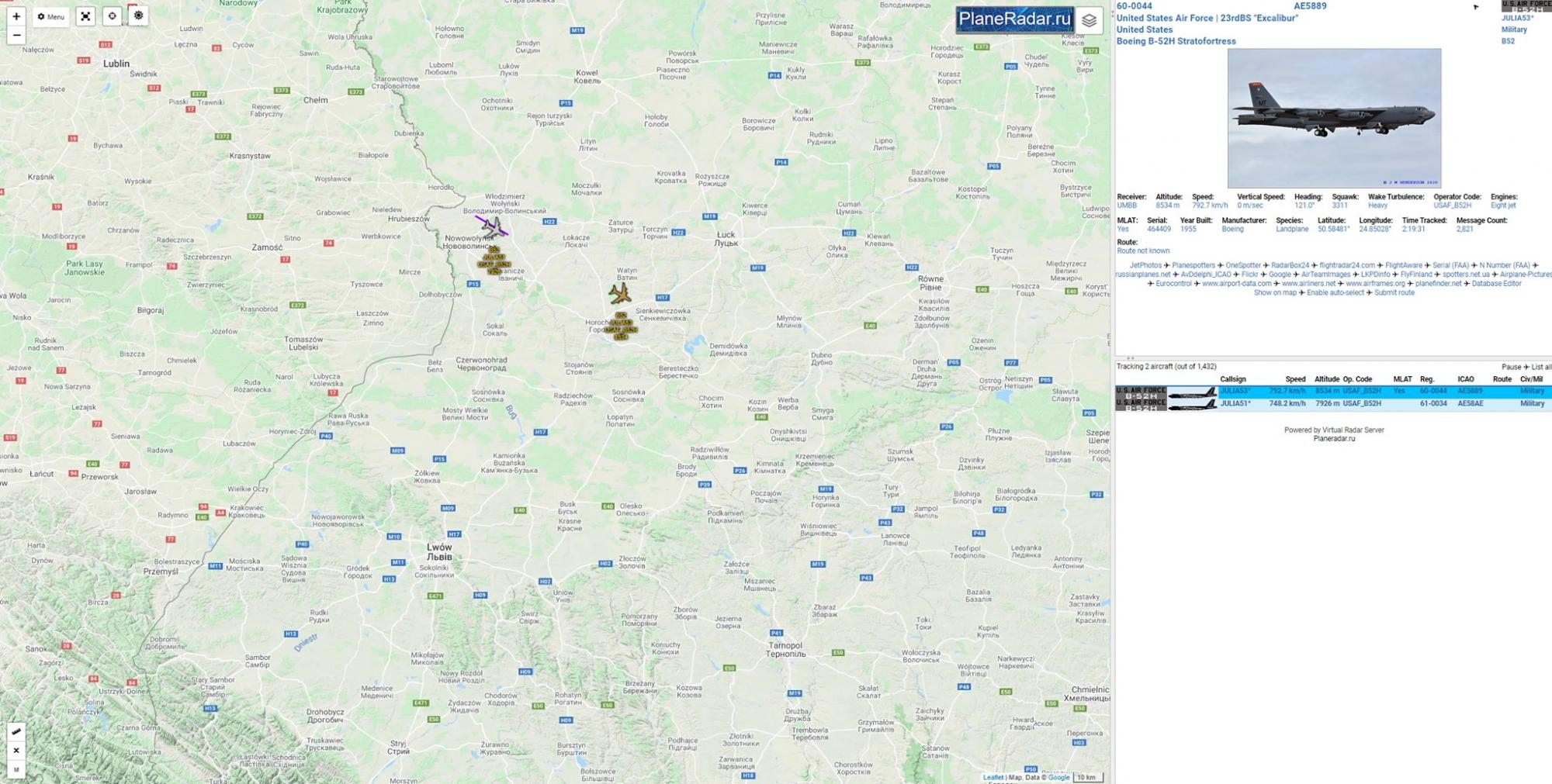 Ядерні бомбардувальники США здійснили рейд над Україною: росЗМІ в паніці (фото)