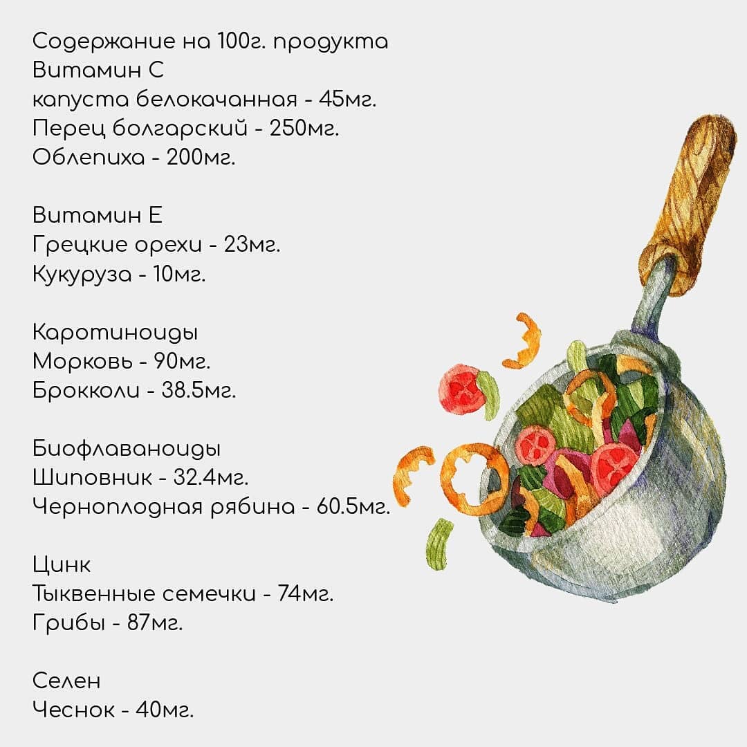 Эксперт назвала лучшие сезонные продукты для укрепления иммунитета