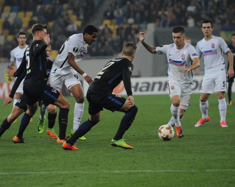 Заря - Герта 2-1: видео голов и обзор матча