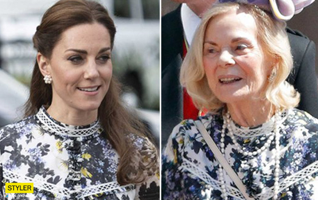 Кейт Миддлтон уличили в "донашивании" платьев (фотофакт)