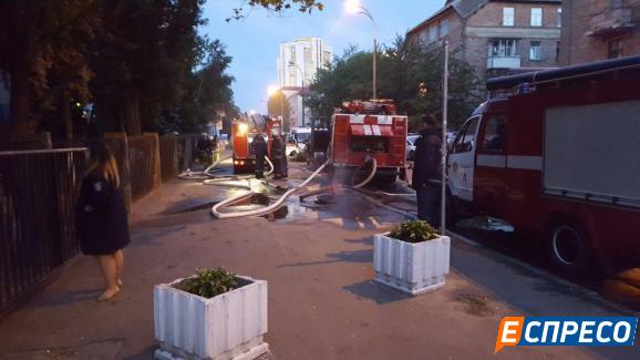 В Соломенском райсуде Киева произошел пожар