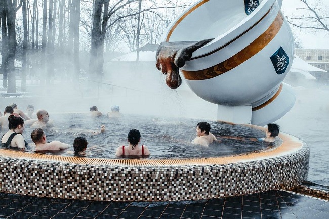 Термальный курорт Косино в Закарпатье на Новый год