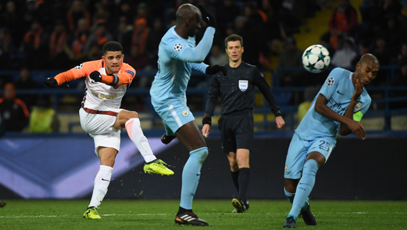 Шахтер - Манчестер Сити 2-1: видео голов и обзор матча