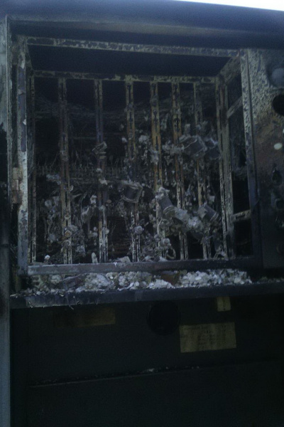 Под Харьковом произошел пожар на электроподстанции