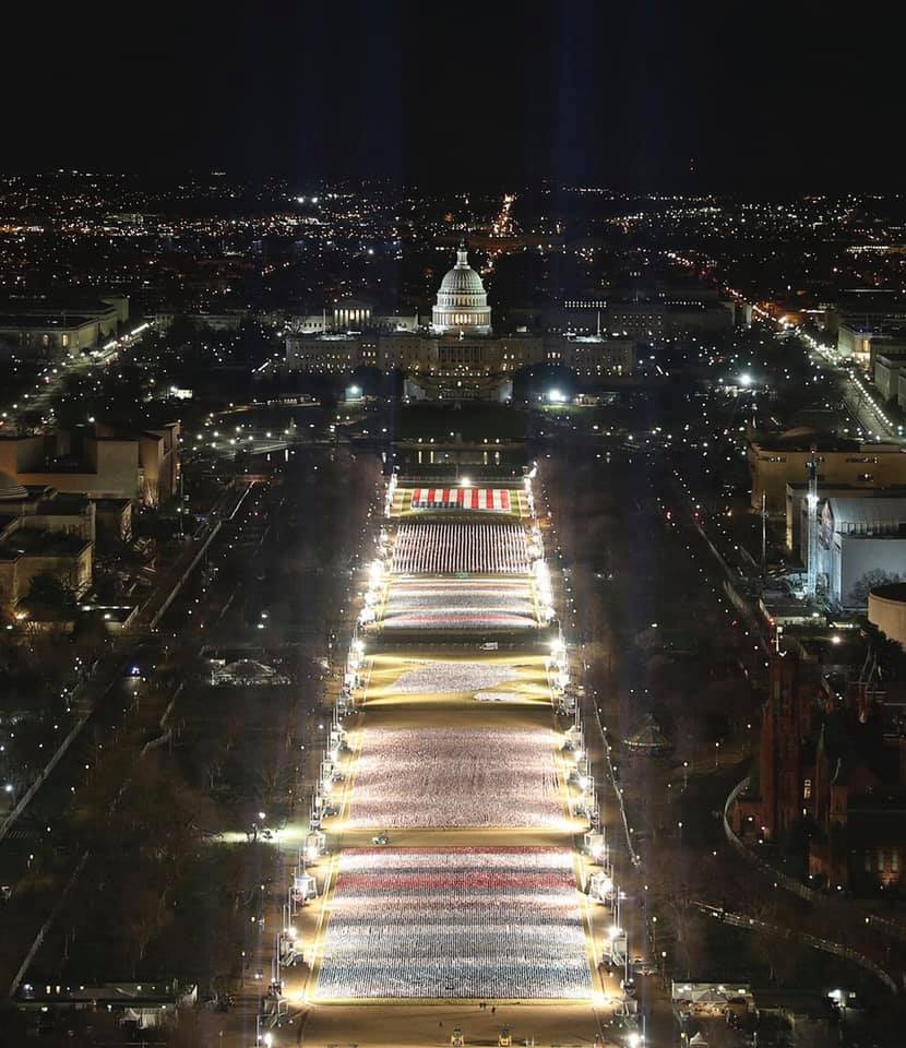 Инаугурация Джо Байдена будет уникальной: появились яркие фото с репетиции