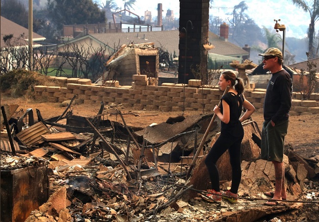 Пожары в Калифорнии: растет число жертв и пропавших без вести