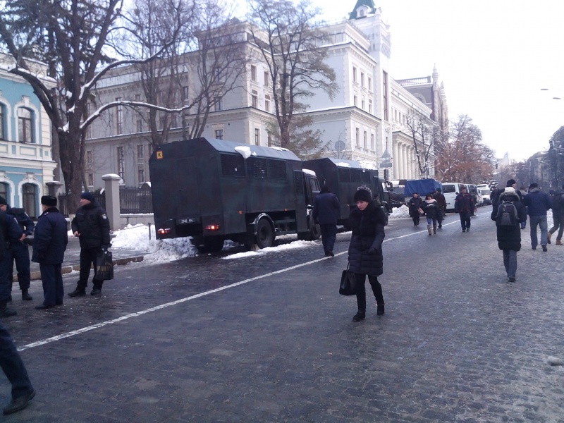 Акция протеста в Киеве под зданием НБУ завершилась