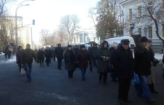 Протесты в Киеве: фото