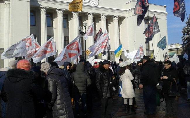 Протесты в Киеве: фото