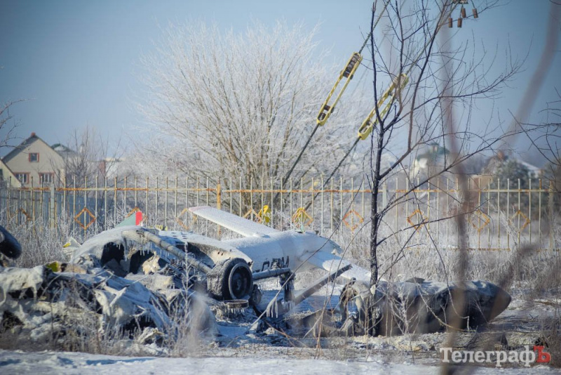 Крушение вертолета в Кременчуге: опубликованы фото