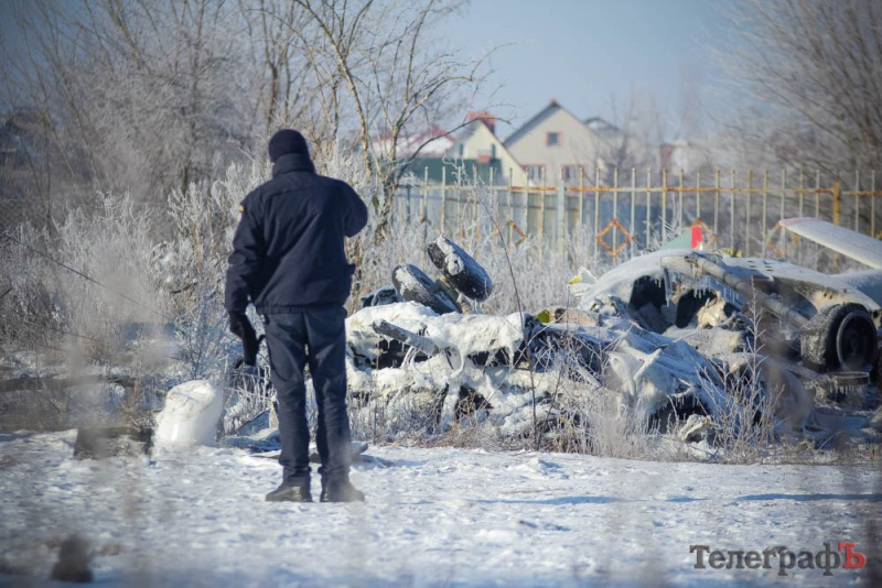Крушение вертолета в Кременчуге: опубликованы фото