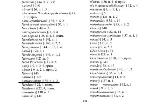 В новой редакции украинского правописания нашли ошибку