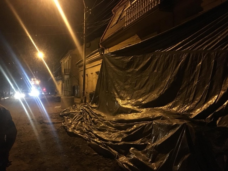 В центре Черновцов обрушился дом