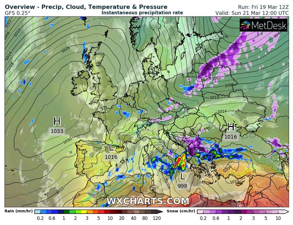 В Украину возвращается похолодание и мокрый снег: синоптики назвали дату