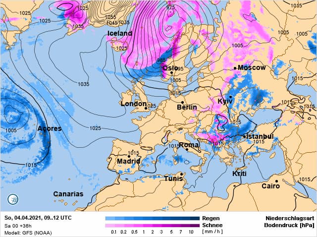 Ливни с мокрым снегом и похолодание: Украину накроет ненастной погодой