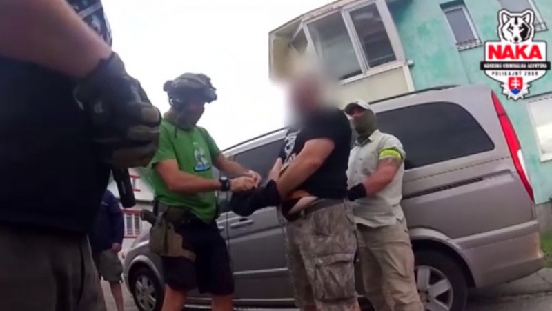 В Словакии задержали подозреваемого в терроризме украинца