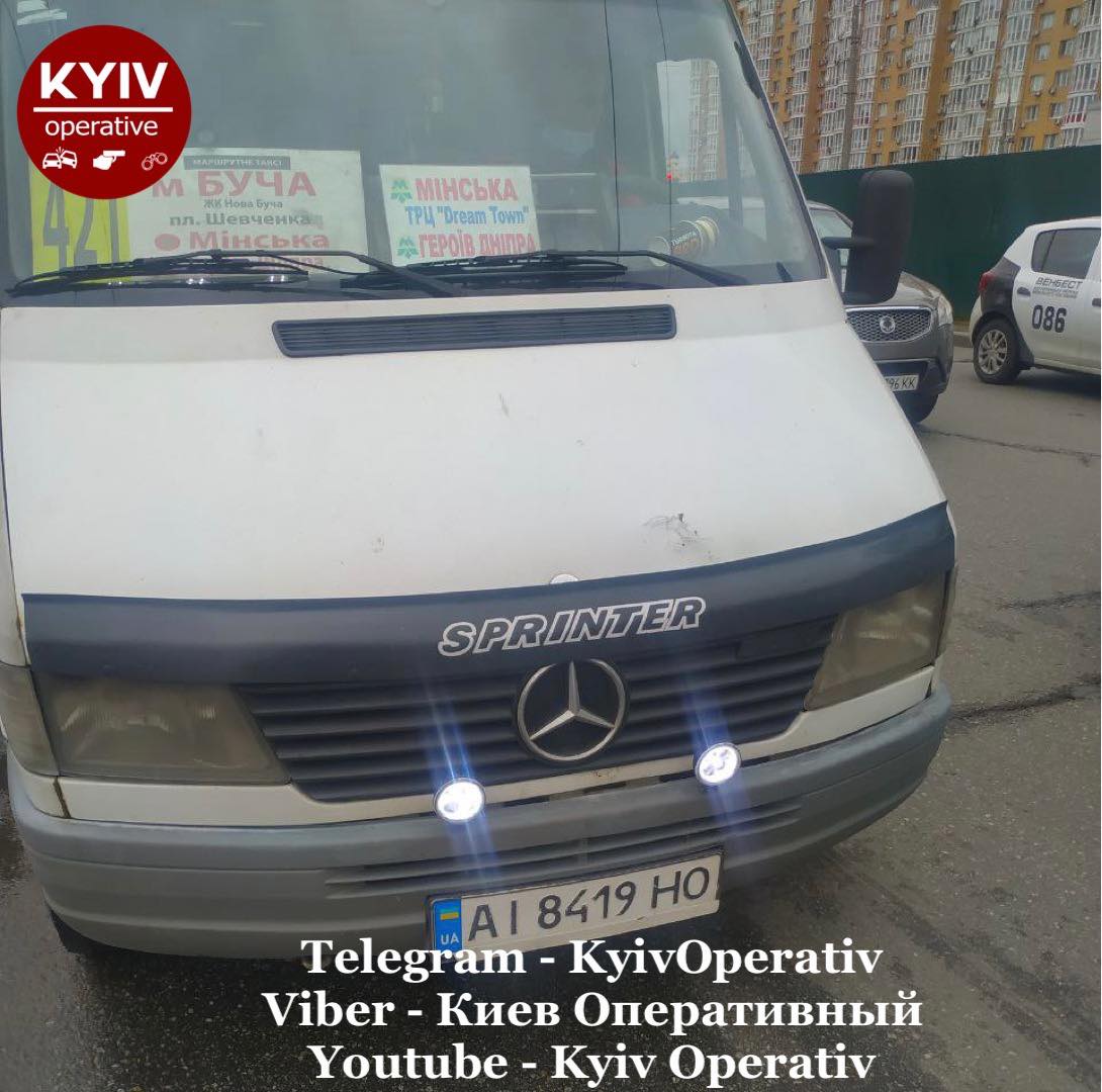 В Киеве маршрутчик разгневал сеть своим поведением с участником АТО
