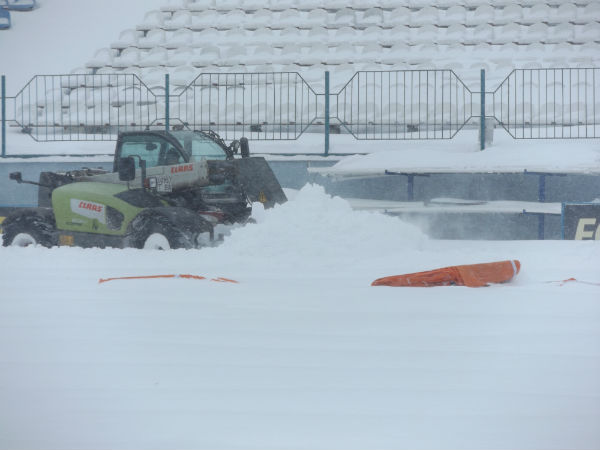 Матч 22 туру УПЛ "Зірка" - "Олександрія" перенесли через снігопад