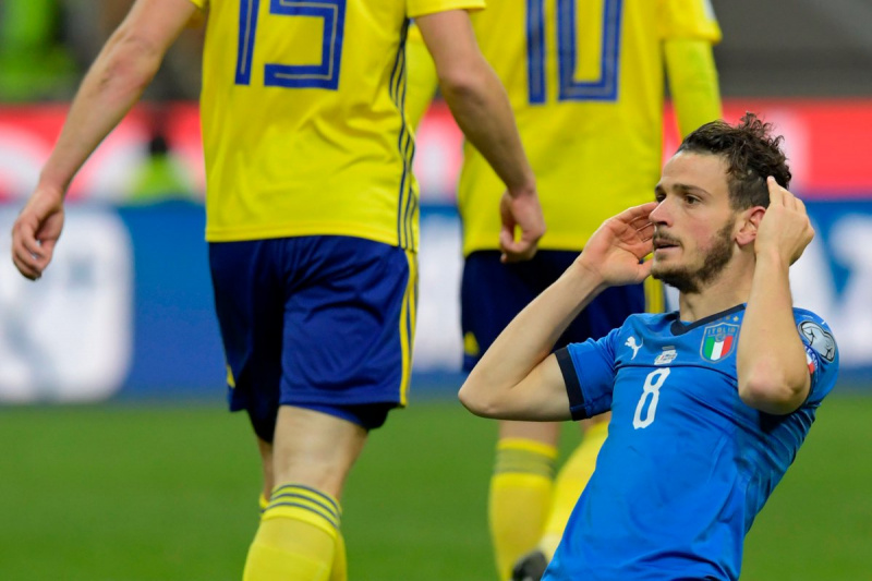 Сборная Италии впервые за 60 лет не сыграет на чемпионате мира