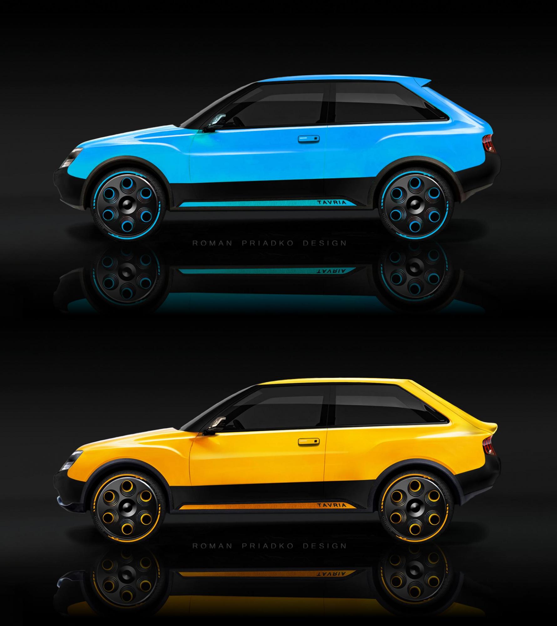 Появился концепт новой и стильной ЗАЗ "Таврии" А-класса (фото)