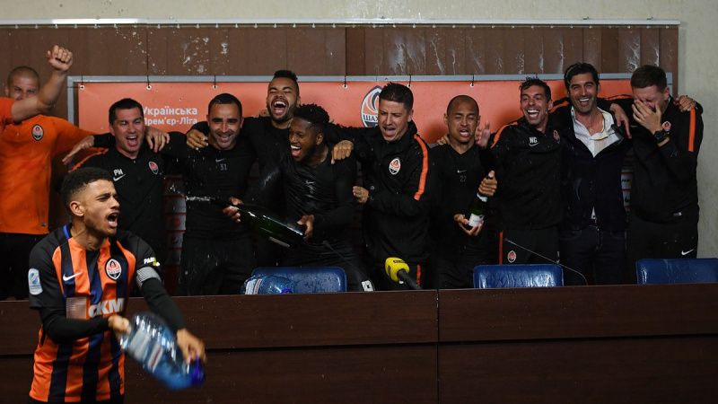 "Шахтер" в 11 раз выиграл чемпионат Украины