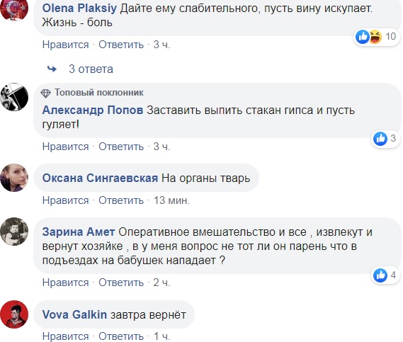 Дайте ему слабительного: в сети обсуждают вора, проглотившего цепочку потерпевшей