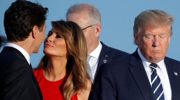 Меланія Трамп "зрадила" чоловікові з Трюдо (відео)